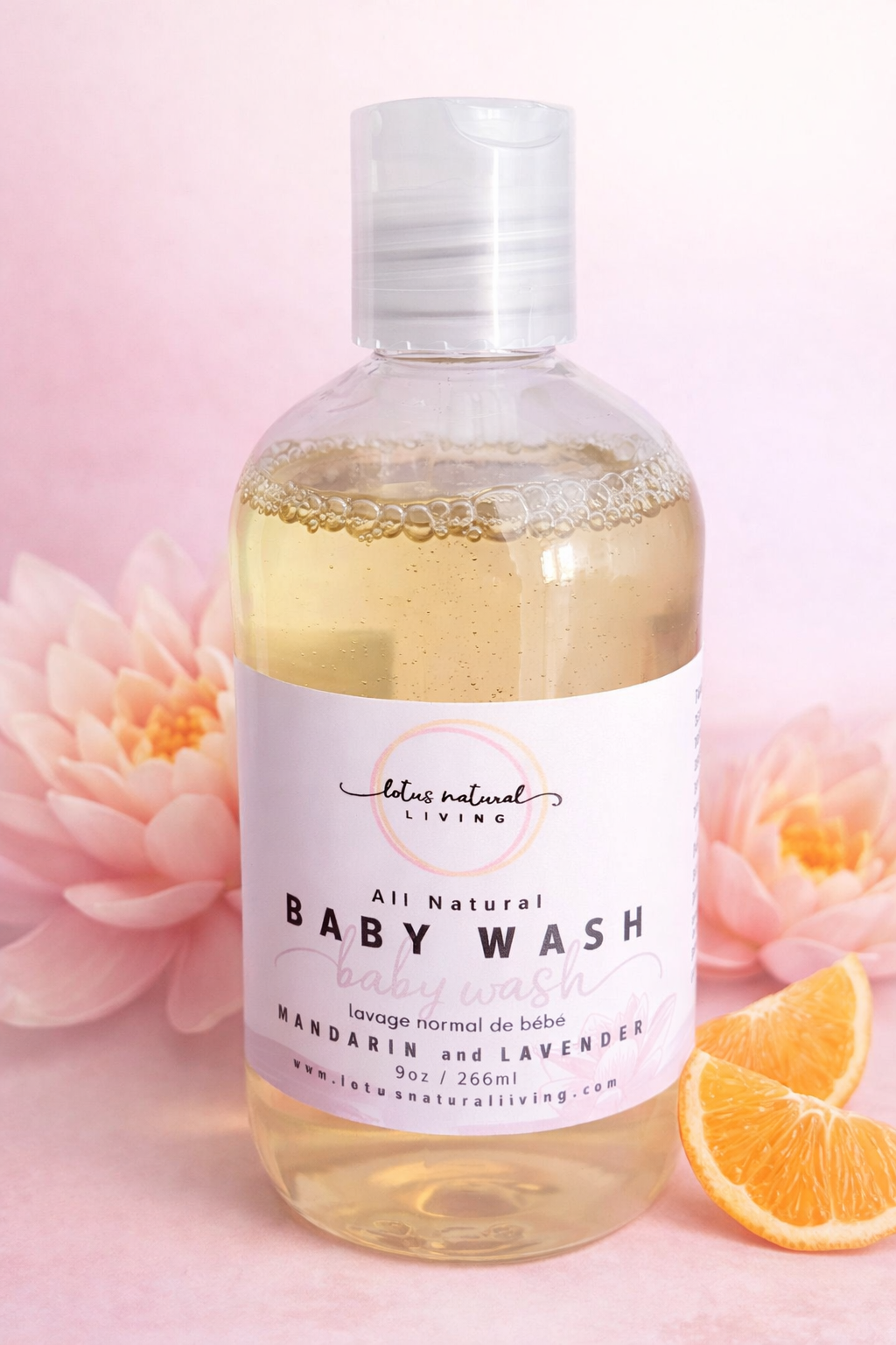 All Natural Baby Wash - Lotus Natural Living