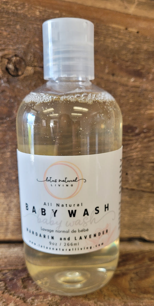 All Natural Baby Wash - Lotus Natural Living 